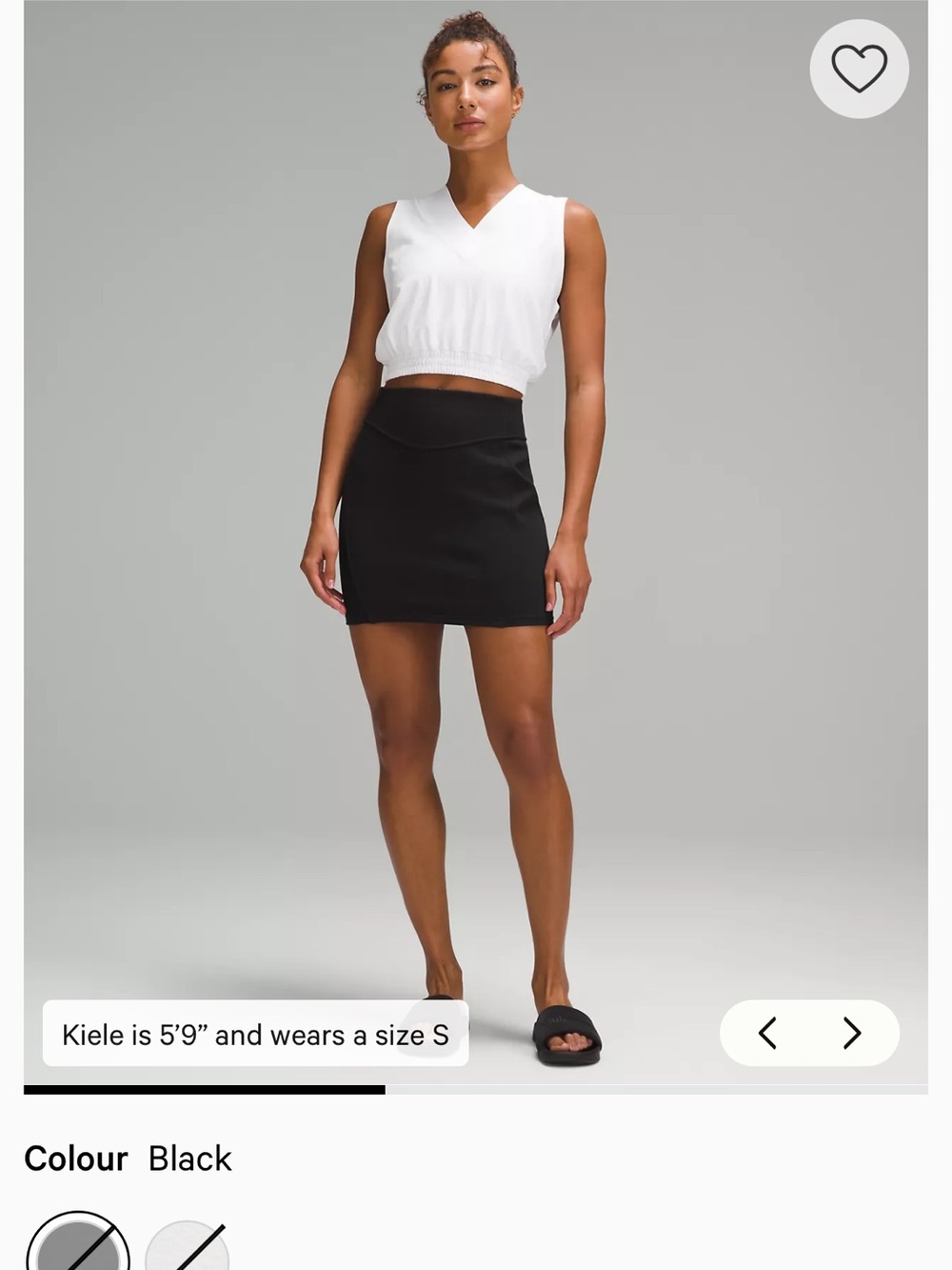 Scuba High-Rise Mini Skirt